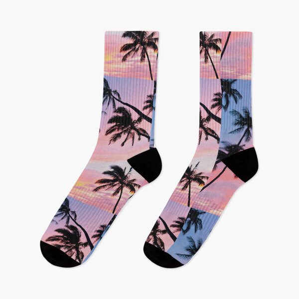 Item preview, Palm trees with pink clouds. Tropics designed and sold by TurboCrazy.