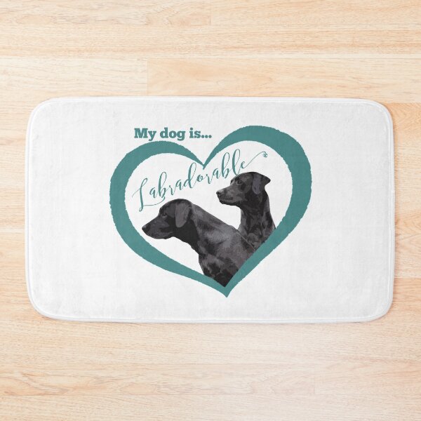 Item preview, Labradorable Black Labrador Retriever in Heart Design designed and sold by LifeCrush.