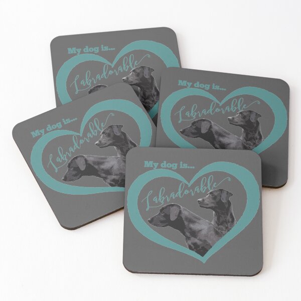 Item preview, Labradorable Black Labrador Retriever in Heart Design designed and sold by LifeCrush.