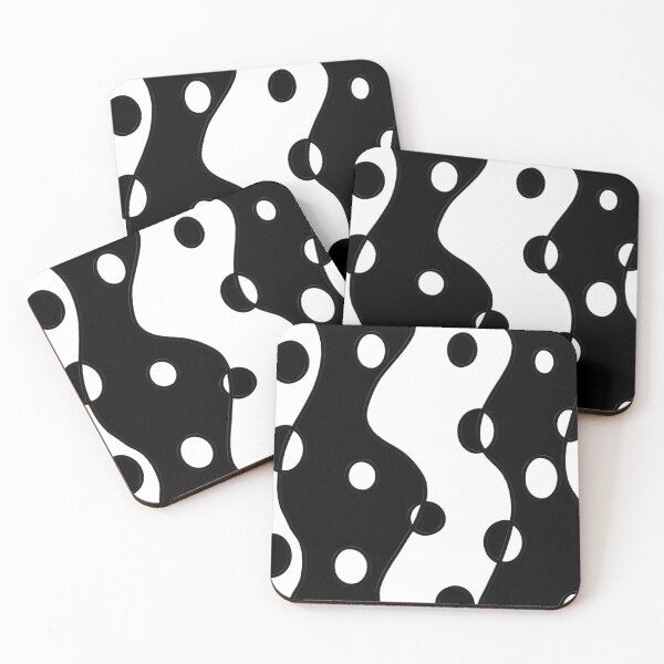 Item preview, Black and White Squiggles designed and sold by LifeInFullColor.