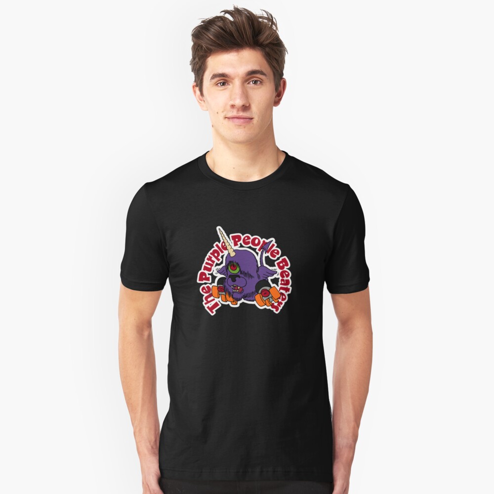 BRDL "The Purple People Beaters" - Clothing, Tablet/Phone Cases, Pillows & MORE Slim Fit T-Shirt