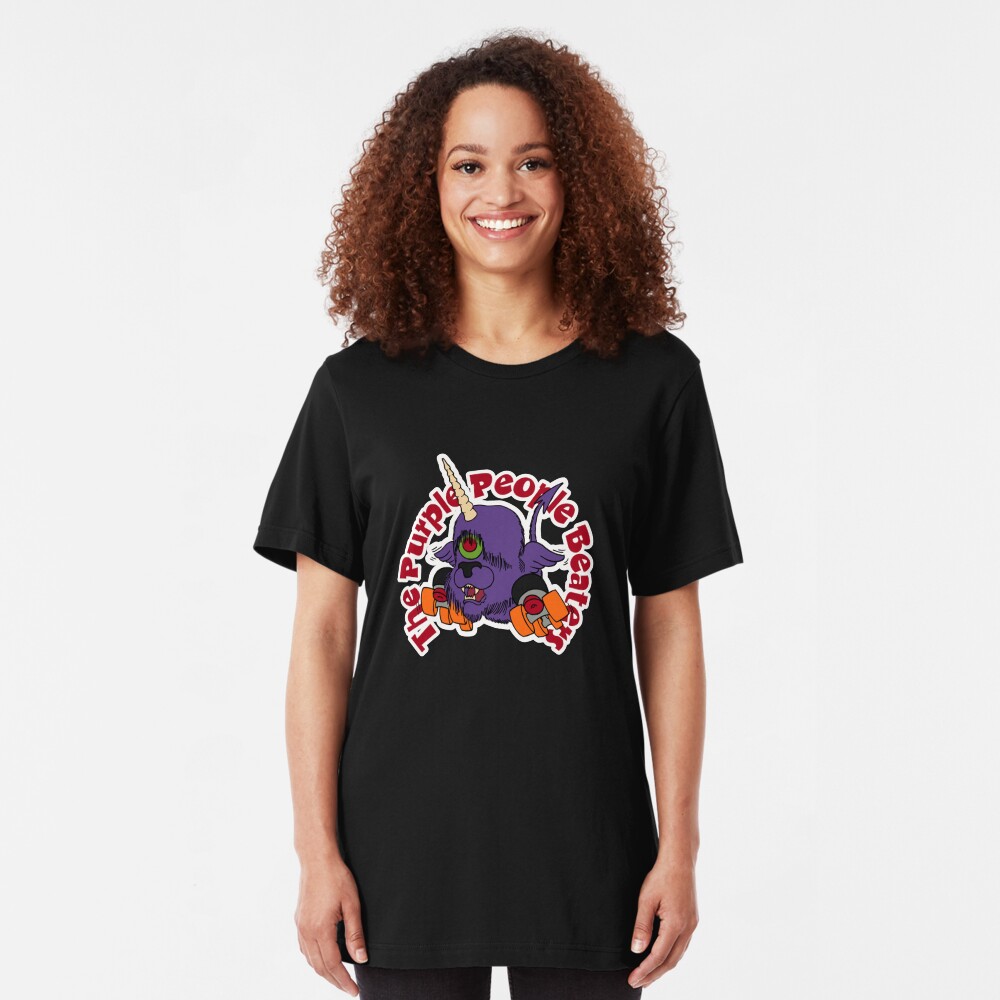 BRDL "The Purple People Beaters" - Clothing, Tablet/Phone Cases, Pillows & MORE Slim Fit T-Shirt