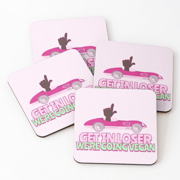 Item preview, Get In Loser We're Going Vegan designed and sold by jrobdesignz.