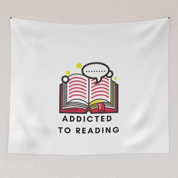 Item preview, Addicted To Reading designed and sold by Chanchane Store.