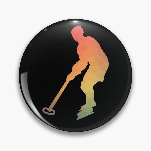 Item preview, Ringette Player colorful geometric illustration | For Ringette players | Gift for Ringette lovers designed and sold by Violet Treasures.