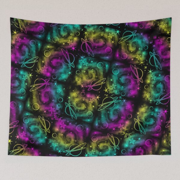 Item preview, Spaced Out Psychedelic Arcade Design designed and sold by AlienXAngel.