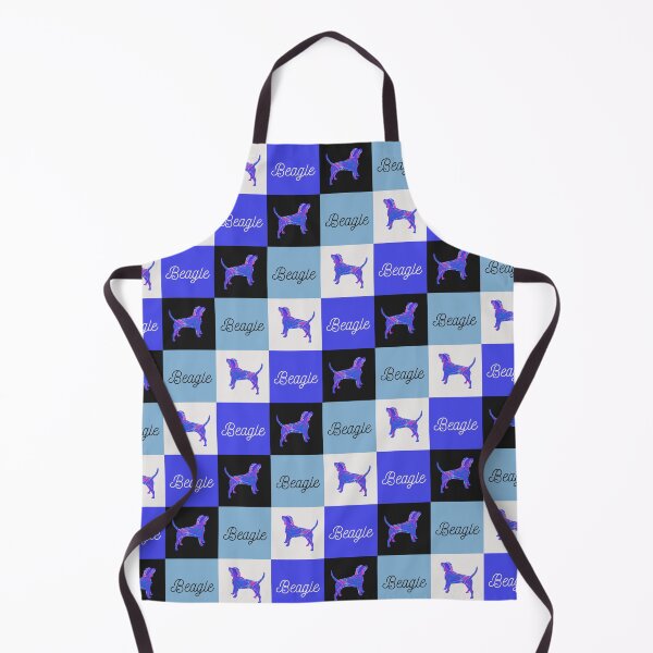 Item preview, Bubblegum Beagle Pattern in Blue designed and sold by AMSonArt.