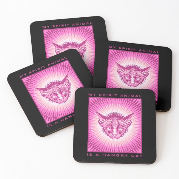 Item preview, Hangry Cat Spirit Animal designed and sold by jrobdesignz.