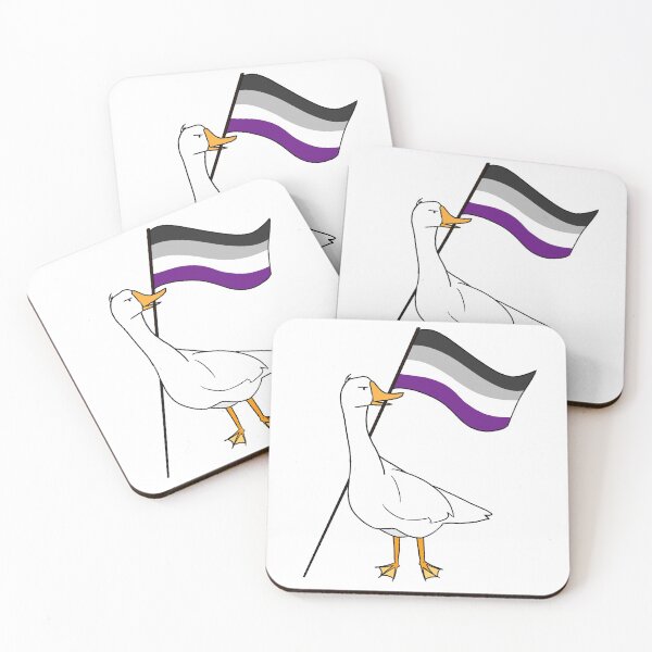 Item preview, Pride Goose - Ace designed and sold by nixtheclause.