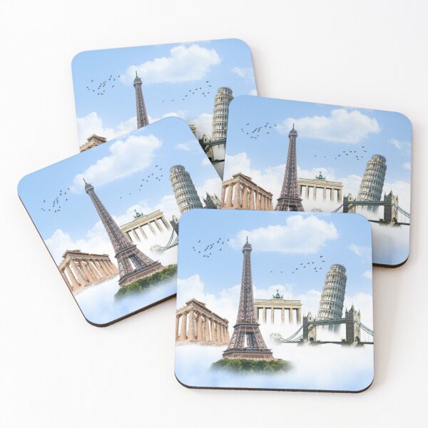 Item preview, World Monuments Historical Splendors rising in the Sky designed and sold by iziskosmos.