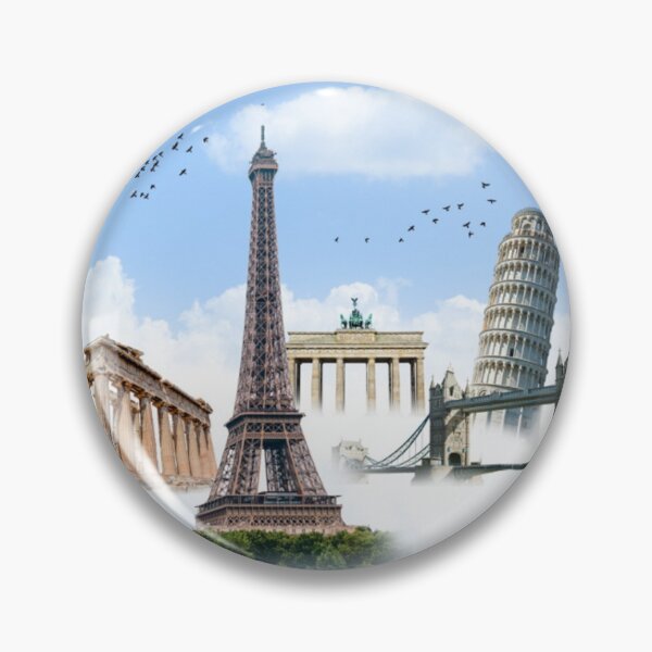 Item preview, World Monuments Historical Splendors rising in the Sky designed and sold by iziskosmos.