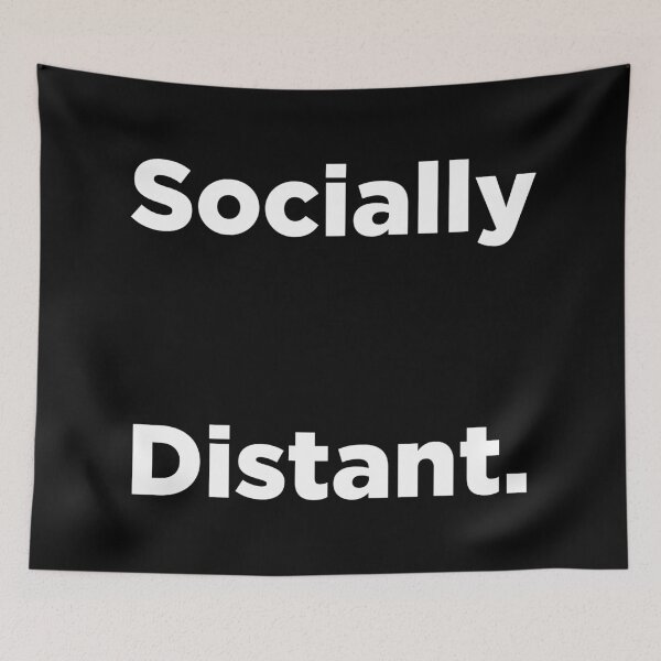 Item preview, Socially Distant. 2 designed and sold by Memefy.