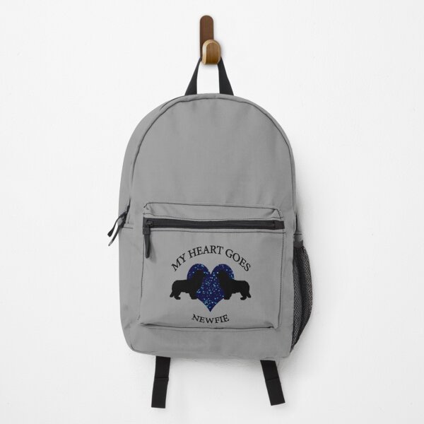 Item preview, Newfoundland Dogs Heart Blue designed and sold by Moonyflower.