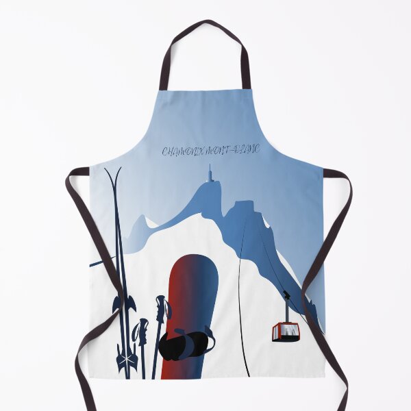 Item preview, Copie de Alps poster Chamonix Mont Blanc Aiguille du Midi designed and sold by leewarddesign.