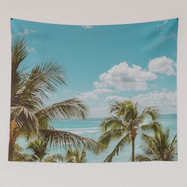Item preview, Seaside Tropical Palm Trees  designed and sold by SYNTASTIC.