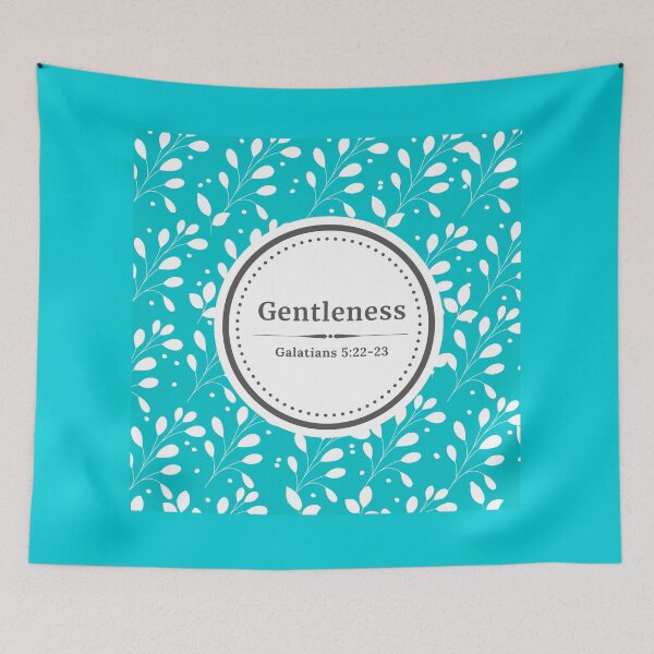 Item preview, Gentleness Fruit of the Spirit throw pillow designed and sold by AliDeus.