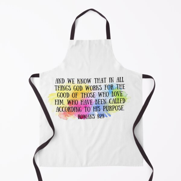 Item preview, Romans 8 28 Inspirational Bible Verse designed and sold by missionbear.