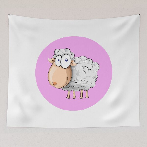 Item preview, Eid Mubarak Eid Al-Adha Muslims Eid Sheep Lovers Curly Hair designed and sold by Dr.YesOrNo.