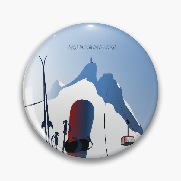Item preview, Copie de Alps poster Chamonix Mont Blanc Aiguille du Midi designed and sold by leewarddesign.