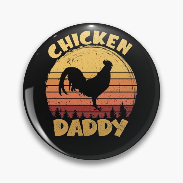 Item preview, Distressed Vintage Little Chicken Daddy for Poultry Farmers Chicken Butt  designed and sold by PatternFariss.