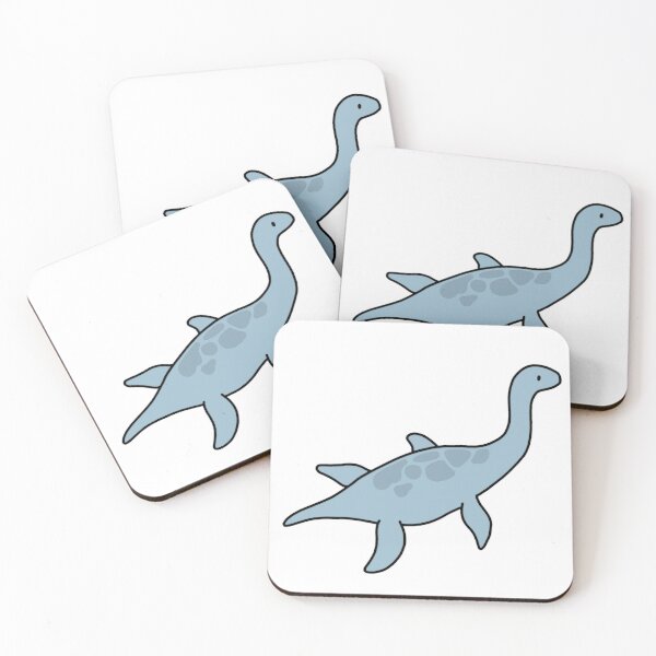 Item preview, Blue Spotted Elasmosaurus Dinosaur Monster designed and sold by bassoongirl123.