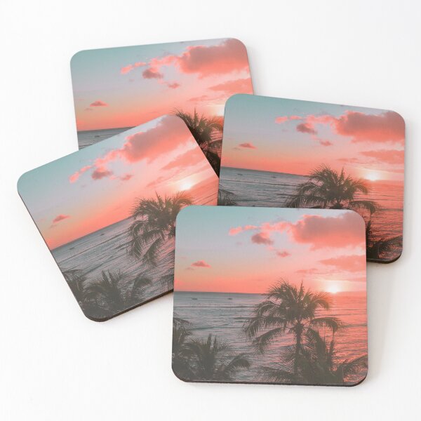 Item preview, Tropical Sunset Palm Trees  designed and sold by SYNTASTIC.