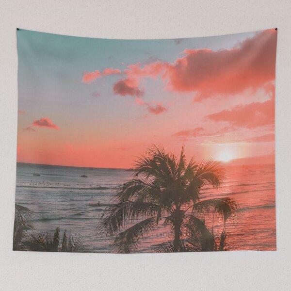 Item preview, Tropical Sunset Palm Trees  designed and sold by SYNTASTIC.