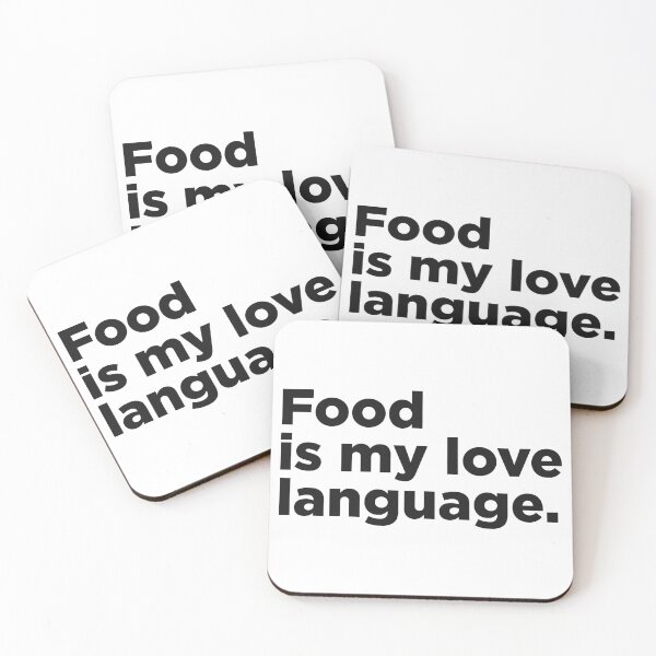 Item preview, Food Is My Love Language. designed and sold by Memefy.