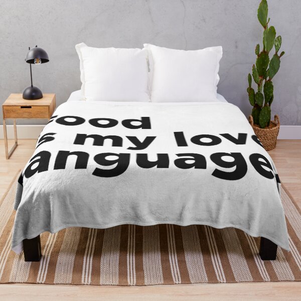 Item preview, Food Is My Love Language. designed and sold by Memefy.