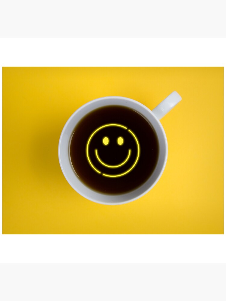 &ldquo;Smiley face coffee cup.&rdquo; Poster for Sale by Ayoosha | Redbubble