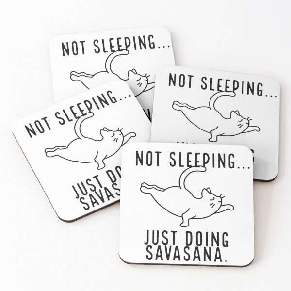 Artikelvorschau, Nicht schlafen, nur Savasana machen entworfen und verkauft von Mizems.