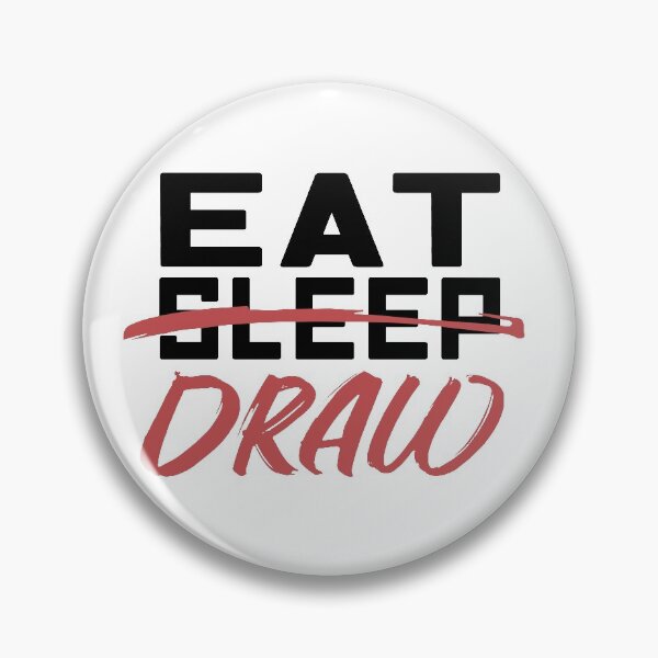 Item preview, Eat, Sleep, Draw designed and sold by ArmorForArtists.