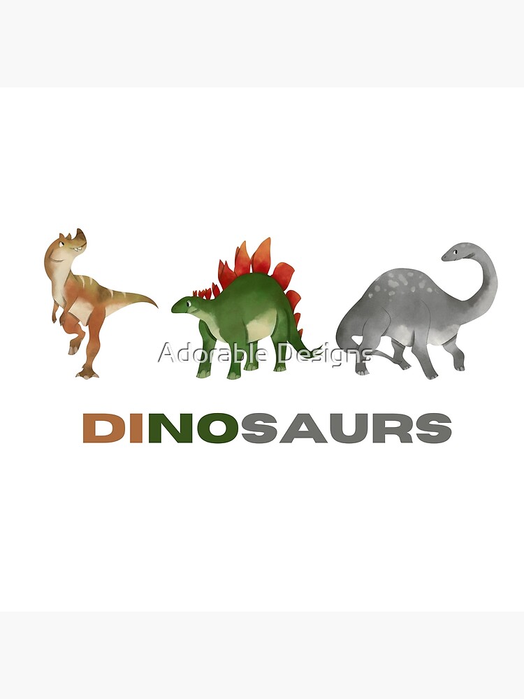 Dinosaur Friends Poster