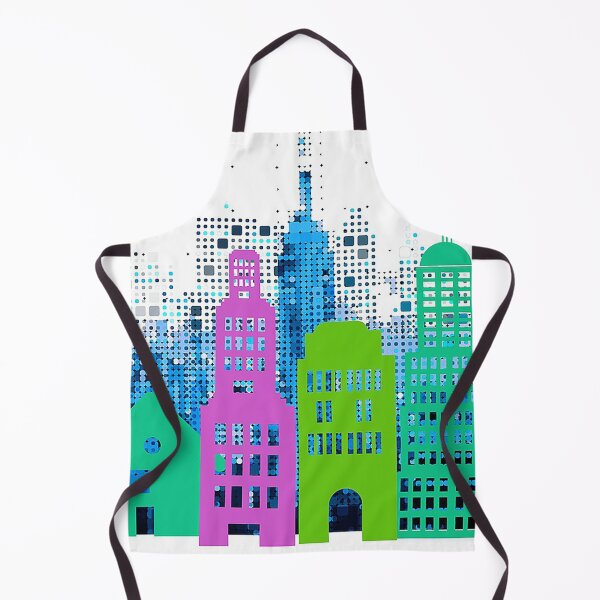 Item preview, Skycraper colorful graphic,  designed and sold by Nostrathomas66.
