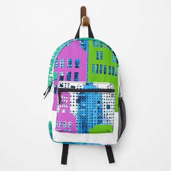 Item preview, Skycraper colorful graphic,  designed and sold by Nostrathomas66.