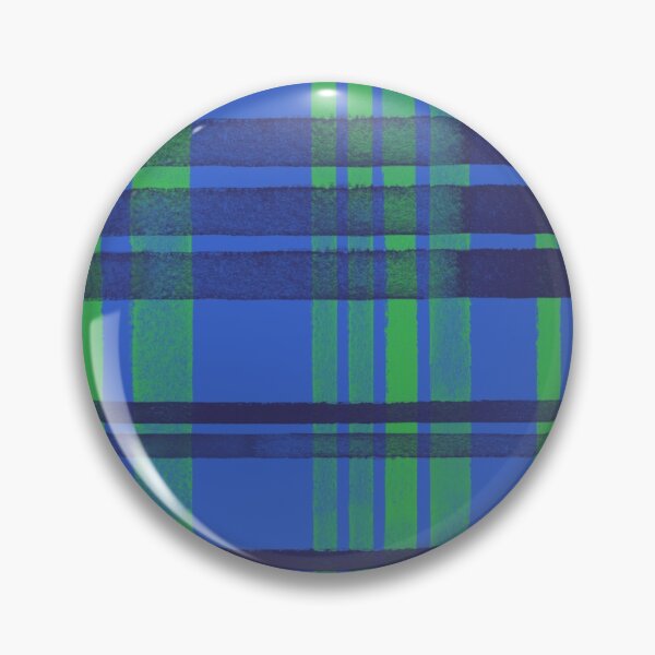 Item preview, GREEN BLUE PLAID FLANNEL  PATTERN  designed and sold by RetroPlaceee.
