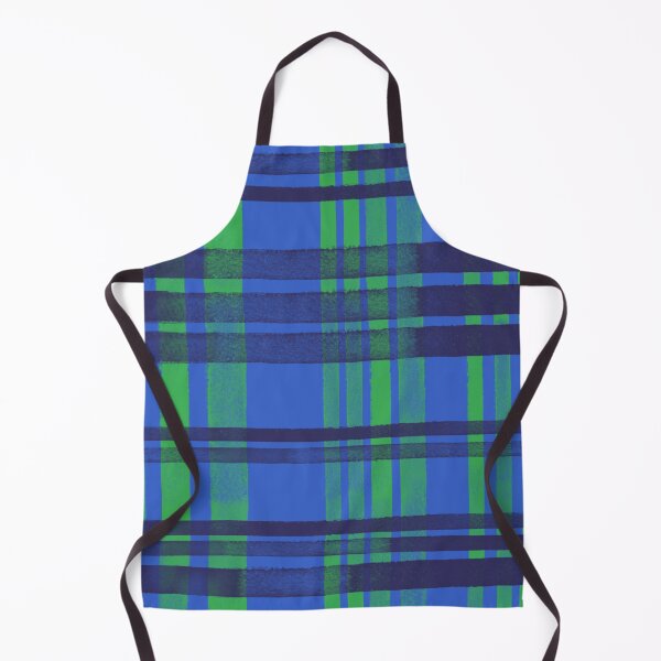 Item preview, GREEN BLUE PLAID FLANNEL PATTERN designed and sold by RetroPlaceee.