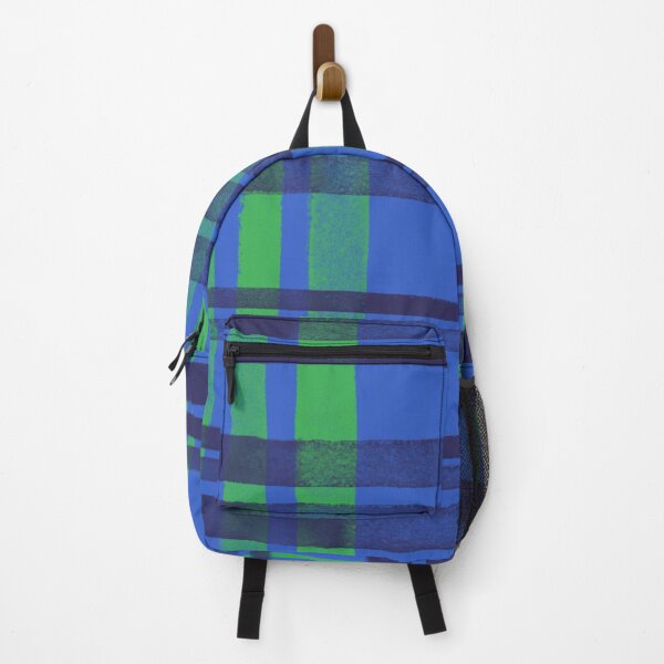 Item preview, GREEN BLUE PLAID FLANNEL PATTERN designed and sold by RetroPlaceee.