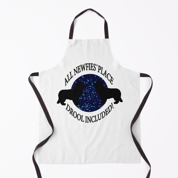 Item preview, Newfoundland Dog Blue Drool Funny designed and sold by Moonyflower.