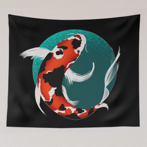 Item preview, Koi fish designed and sold by BearlyArtCo.