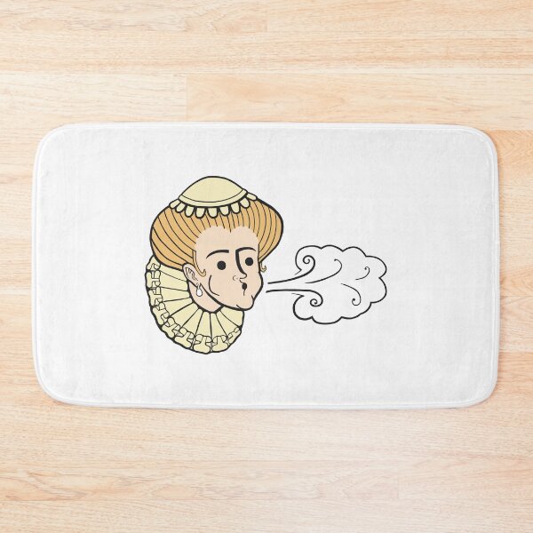 Item preview, a west wind / Elizabethan woman as the wind designed and sold by PatchPimpernel.