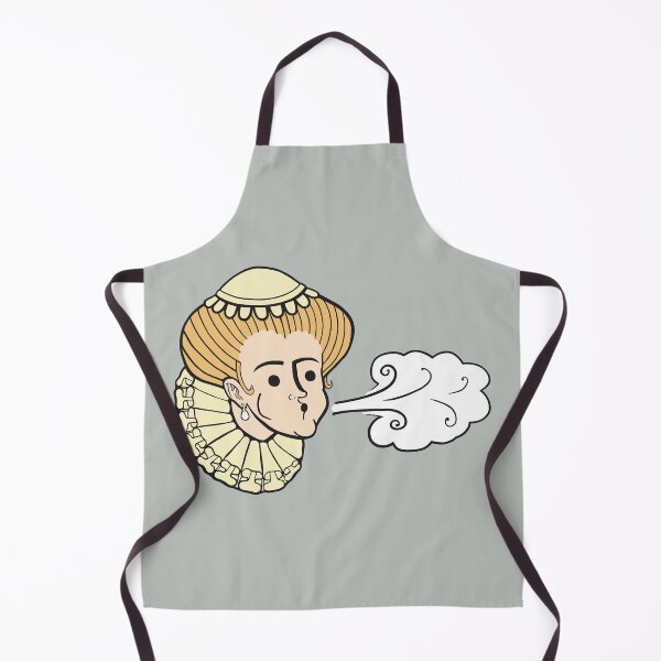 Item preview, a west wind / Elizabethan woman as the wind designed and sold by PatchPimpernel.