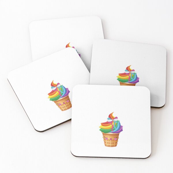 Item preview, Rainbow Ice Cream  designed and sold by PlumNearly.
