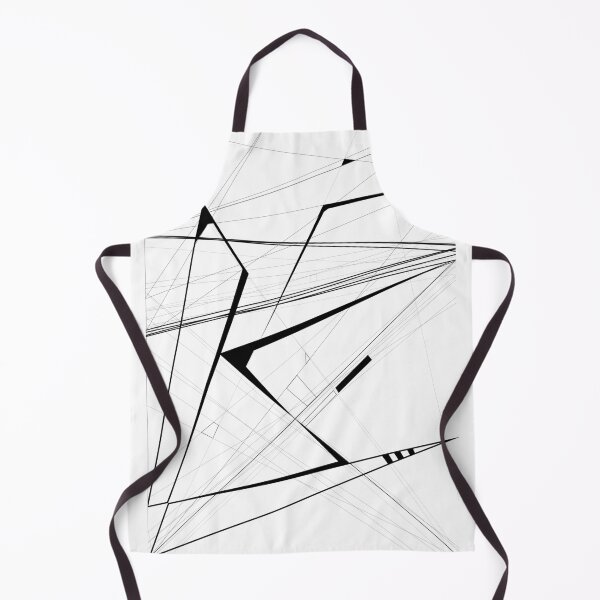 Item preview, black Abstract Geometric and perspective designed and sold by happy gift art.