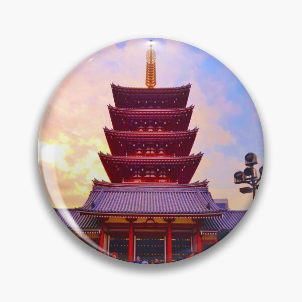Item preview, Asakusa Pagoda designed and sold by Meowmowraa.