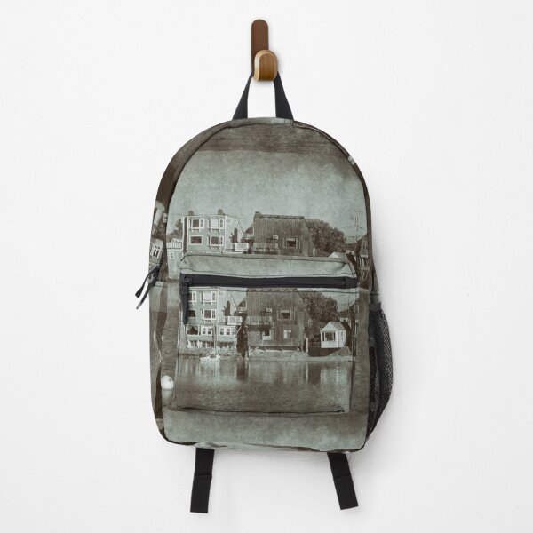 Item preview, Antiqued View Of Rockport Massachusetts Fishing Village designed and sold by Stephen Orsillo.