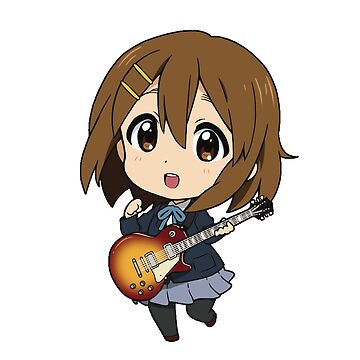 Yui Hirasawa, K-ON Sticker by 27YK