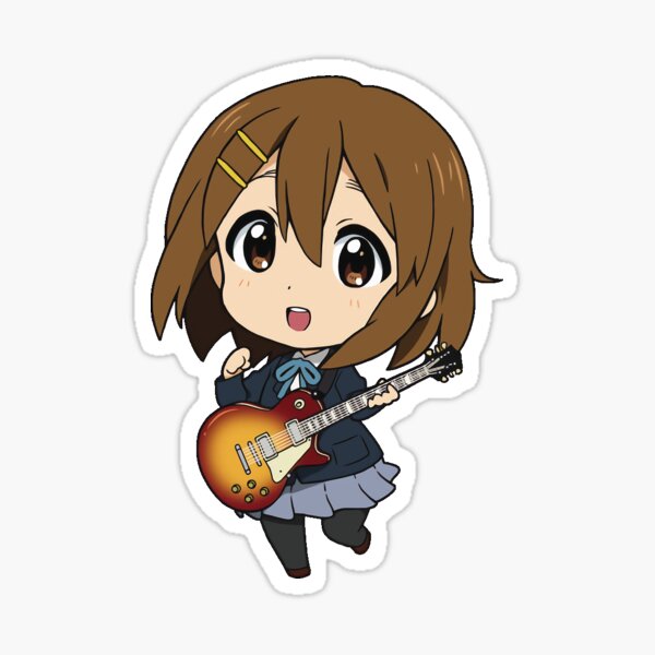 Yui Hirasawa, K-ON Sticker by 27YK