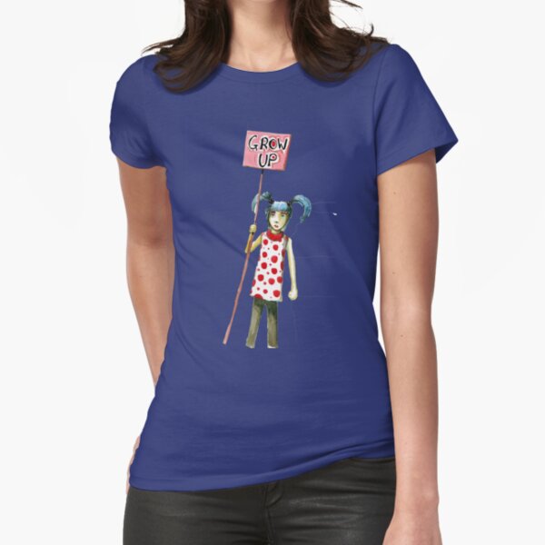 Or get out Fitted T-Shirt