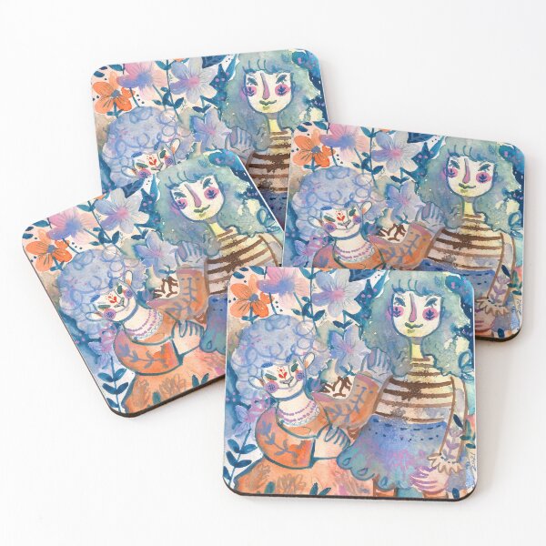 Item preview, Fairies and flowers Lahara Illustra designed and sold by LaharaIllustra.
